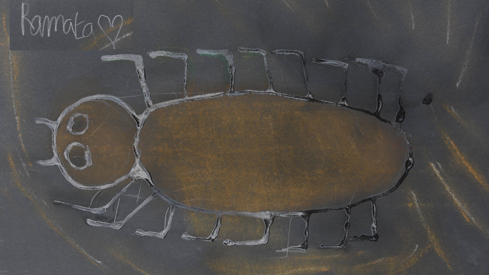 Troisième dessin d'une cloporte des mousses