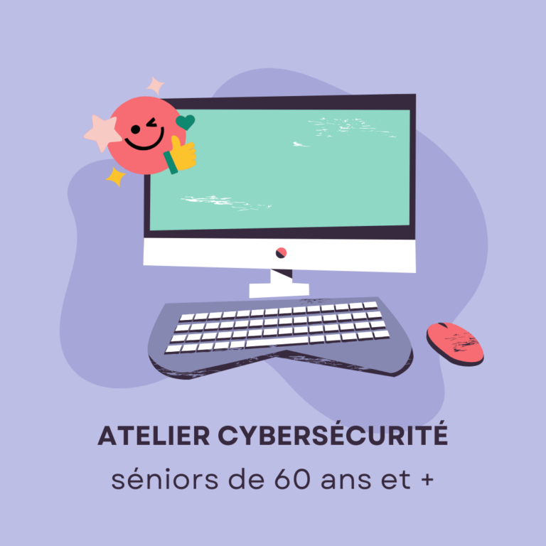 Atelier cybersécurité pour les + 60 ans