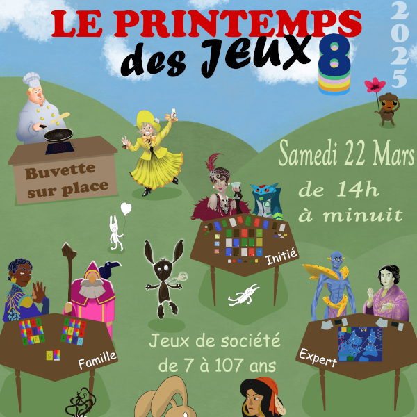 Le printemps des jeux